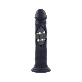 Black Thunder - Dildo met bewegende kralen